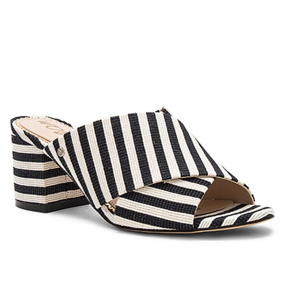 striped mules